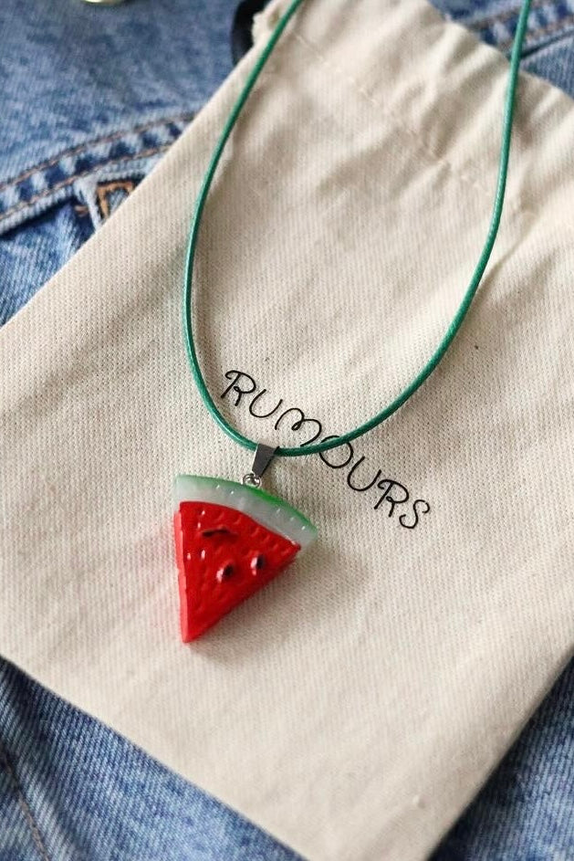 Fruit Charm Necklace