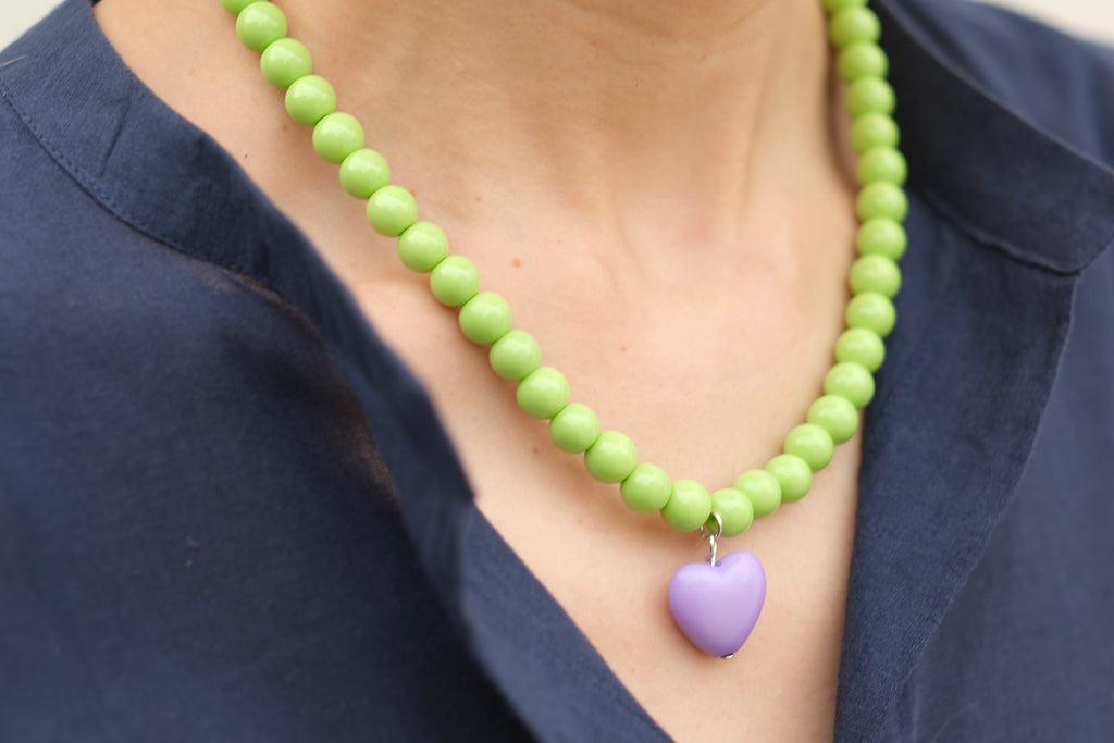 K Pop Heart Shape Necklace