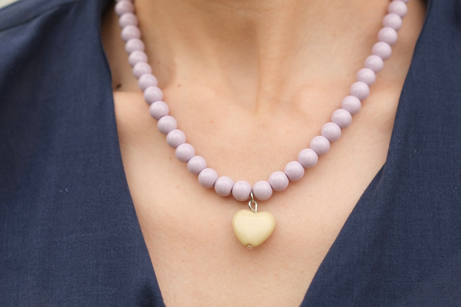 K Pop Heart Shape Necklace