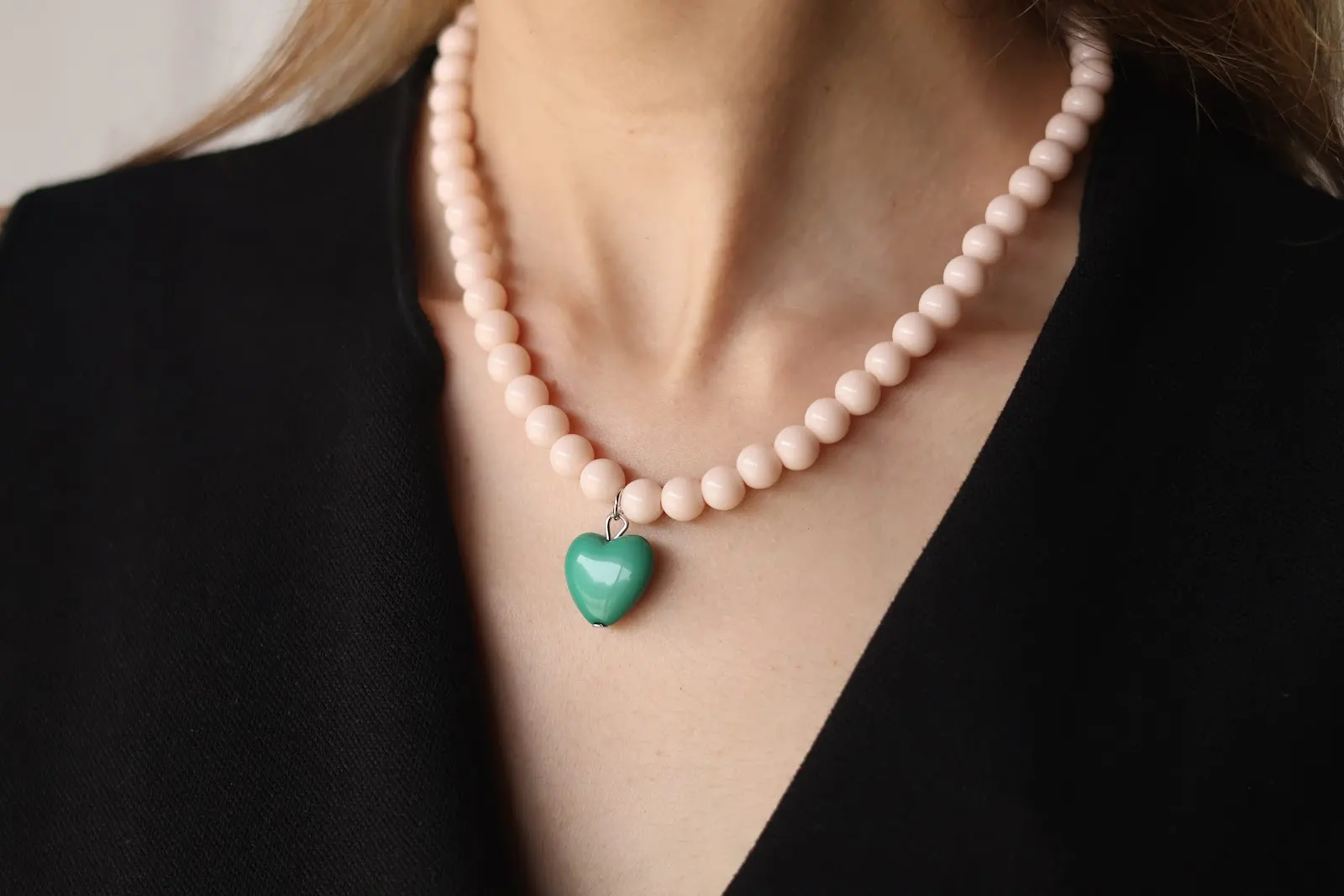 K Pop Heart Shape Necklace